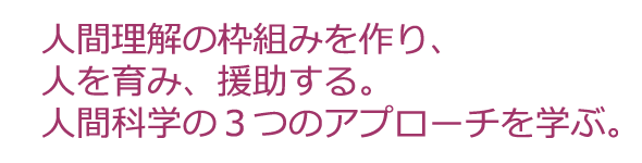 人間科学科「人材養成目的」